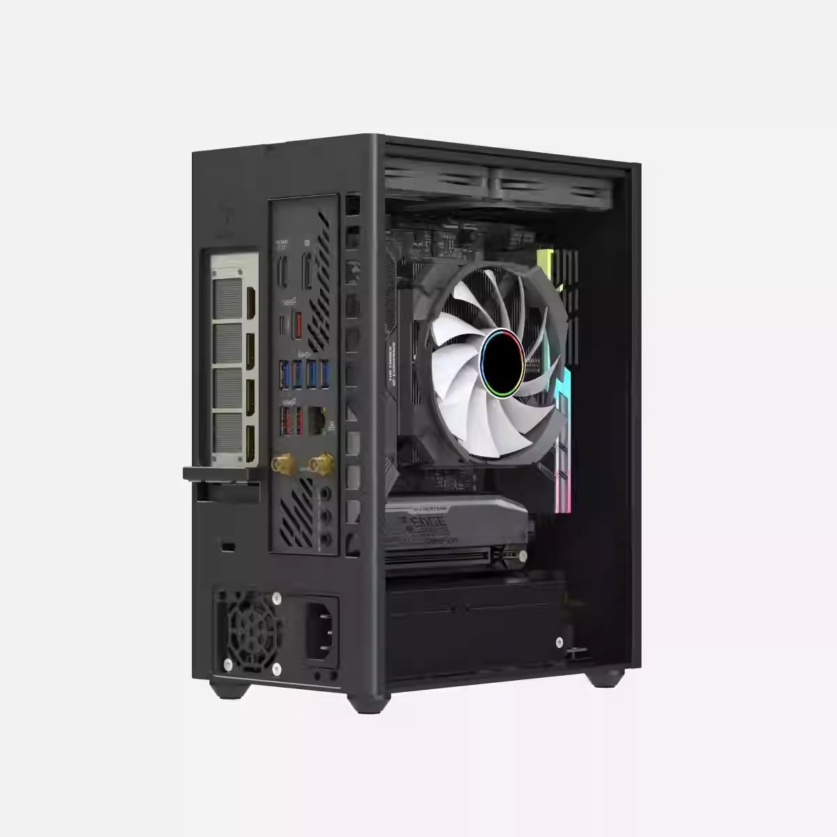 A4 Size Mini‑ITX Computer Chas - огляд і ціна Sff Mini Itx Cnc Aluminum Chassis