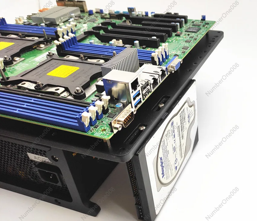 EATX Dual Server Motherboard O - огляд і ціна Aluminum Open Frame Test Bench Water Cooling
