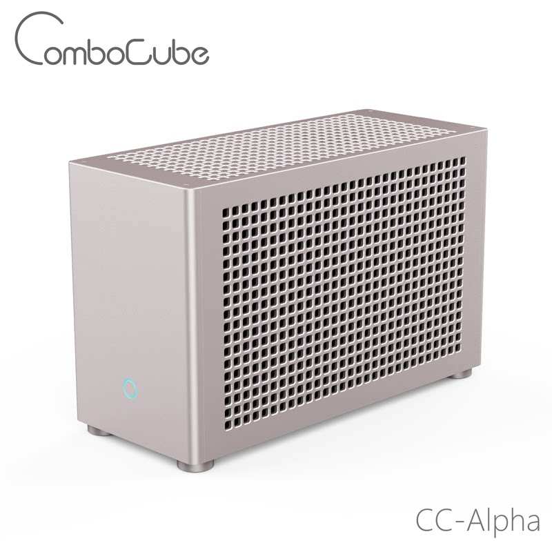 ComboCube CC-Alpha Mini ITX Ca - огляд і ціна Sff Mini Itx Cnc Aluminum Chassis