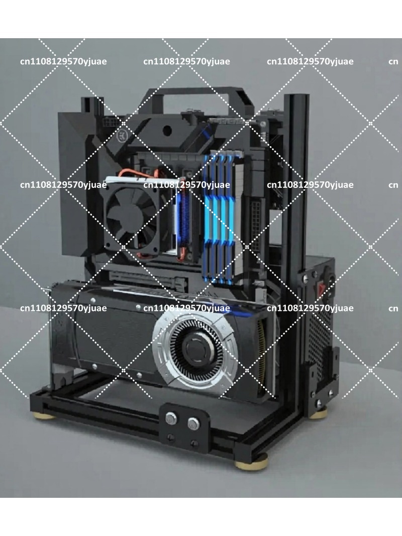 Aluminum Open Air PC Test Benc - огляд і ціна Aluminum Open Frame Test Bench Water Cooling