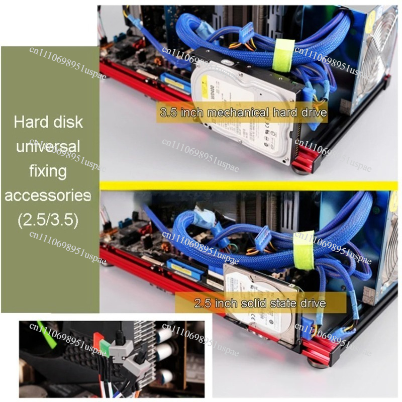 ATX PC Test Bench Aluminum All - огляд і ціна Aluminum Open Frame Test Bench Water Cooling