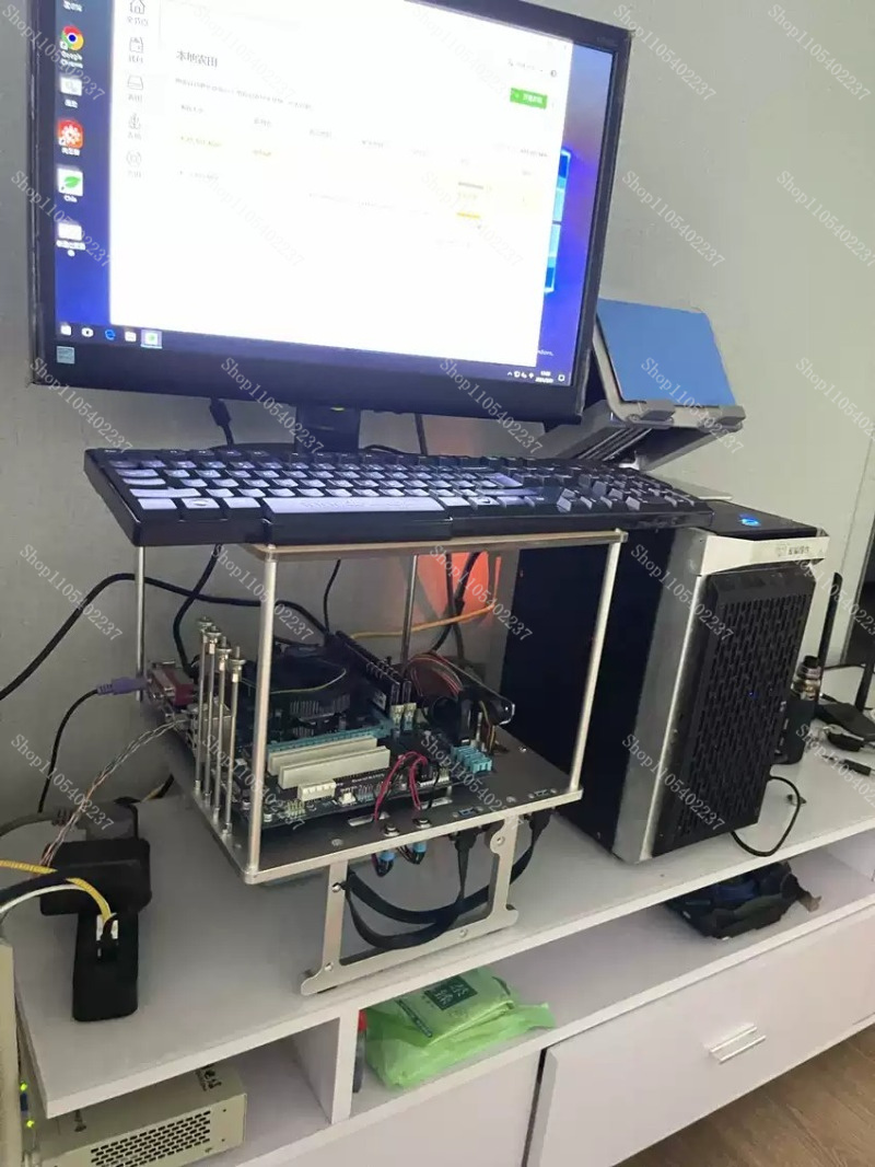 Open Frame All Aluminum PC Tes - огляд і ціна Aluminum Open Frame Test Bench Water Cooling