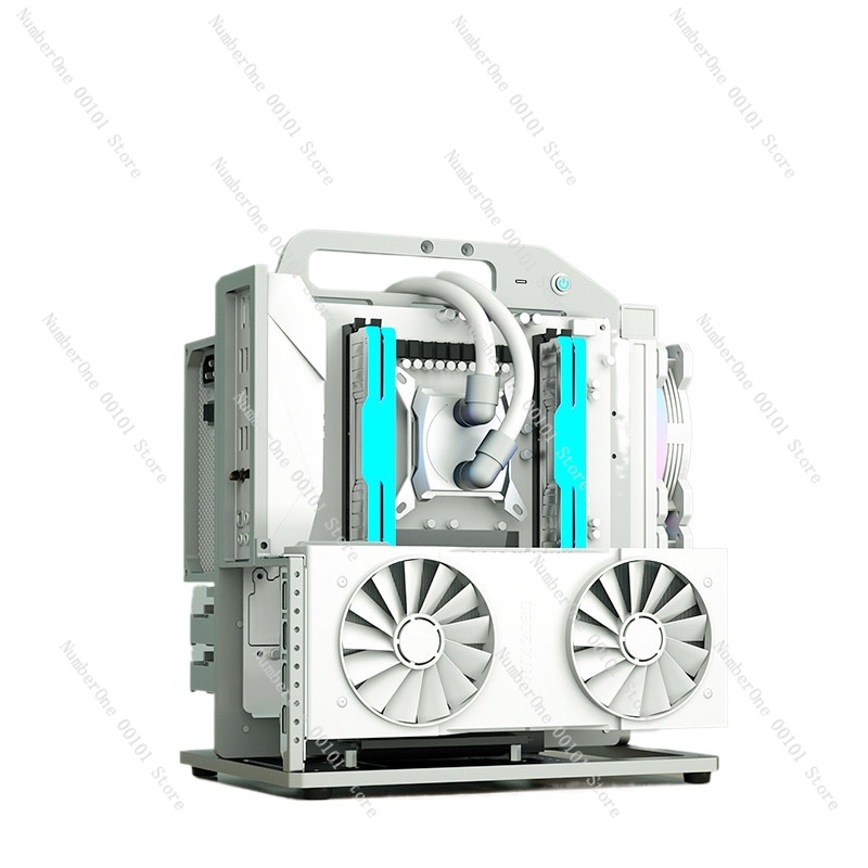 MATX Motherboard Aluminum Allo - огляд і ціна Aluminum Open Frame Test Bench Water Cooling